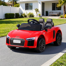 Load image into Gallery viewer, Ride On Car Licensed Audi R8 12V Electric Car for Kids Battery Red
