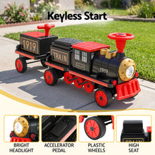 Load image into Gallery viewer, Rigo Kids Ride on Car Train 12V Electric Toy 2 Seater 136cm