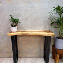Load image into Gallery viewer, Console Table, Hallway Table Raintree Wood 1 Meter 100cm (Model OS9)