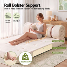 Load image into Gallery viewer, Artiss Convertible Sofa Bed Roll-Up Sleeper Chair Fold Out Couch Floor Lounge