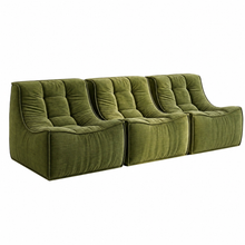 Load image into Gallery viewer, Artiss Set of 3 Sofa Modular Boneless Couches No Assembly Green