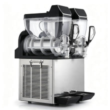 Load image into Gallery viewer, Devanti Commercial Slushie Machine 15L x2 Frozen Drink Maker Dual Tank Silver