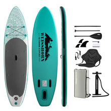 Load image into Gallery viewer, Weisshorn Stand Up Paddle Board 10.6ft Inflatable SUP Surfboard Paddleboard Kayak Surf Green