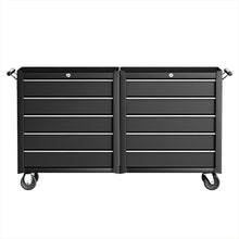 Load image into Gallery viewer, Giantz Tool Chest Trolley 10 Drawers Toolbox Storage Black
