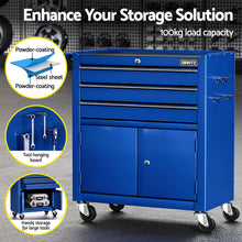 Load image into Gallery viewer, Giantz 3 Drawer Tool Box Cabinet Chest Toolbox Garage Storage Organiser