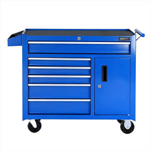 Load image into Gallery viewer, Giantz 6 Drawer Tool Chest Trolley Cabinet Cart Toolbox Storage Organiser Wheels
