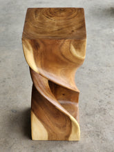 Load image into Gallery viewer, Double Twist stool side table Acacia wood Side Table/Corner Table Bar stool-76 cm height