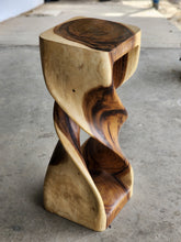 Load image into Gallery viewer, Double Twist stool side table Acacia wood Side Table/Corner Table Bar stool-76 cm height