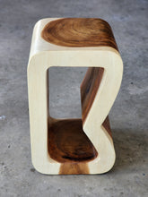 Load image into Gallery viewer, Side Corner Table Plant Stand or Bar Stool with Clear Finish-Raintree Wood