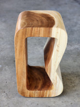 Load image into Gallery viewer, Side table, coffee table or entrance corner table-hand crafted from solid wood