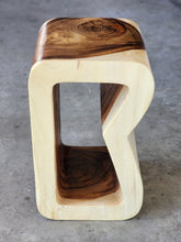 Load image into Gallery viewer, Side table, coffee table or entrance corner table-hand crafted from solid wood