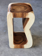 Load image into Gallery viewer, Side table, coffee table or entrance corner table-hand crafted from solid wood