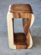 Load image into Gallery viewer, Side table, coffee table or entrance corner table-hand crafted from solid wood