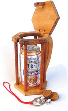 Load image into Gallery viewer, Brainteaser beer bottle challenge lock adult puzzle challenge - open the lock before you can have a drink! Great party gift