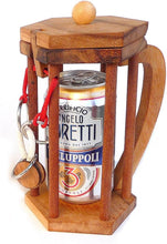 Load image into Gallery viewer, Brainteaser beer bottle challenge lock adult puzzle challenge - open the lock before you can have a drink! Great party gift