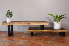 Load image into Gallery viewer, Adjustable Length Entertainment Unit in Reclaimed Wood