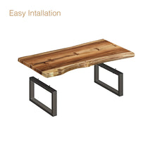 Load image into Gallery viewer, Coffee Table 1.2m length Hand crafted Raintree Wood-imported from Thailand