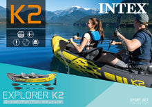 Load image into Gallery viewer, Intex Explorer Inflatable K2 Kayak 68307