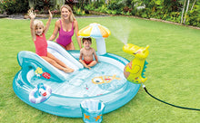 Load image into Gallery viewer, Intex Gator Inflatable Play Centre 57165