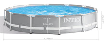 Load image into Gallery viewer, Intex PRISM 12' Metal Frame Above Ground Pool - 366cm x 76cm 26712