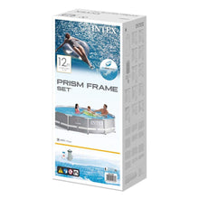 Load image into Gallery viewer, Intex PRISM 12' Metal Frame Above Ground Pool - 366cm x 76cm 26712