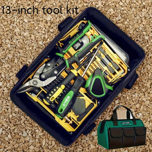 Load image into Gallery viewer, Tool Storage Bag Oxford Cloth Tool Bag Multifunctional Tool Organizer Durable - black - green - Size regular