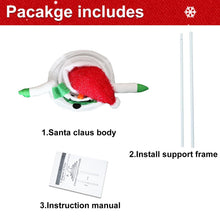Load image into Gallery viewer, 2-Pack Lighted Christmas Snowman Decoration Lantern, 45 LED Collapsible Pop-Up Ornament with 8 Light Modes & Timer, Indoor Outdoor Holiday Décor
