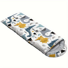 Load image into Gallery viewer, Dinosaur Camping Sleeping Bag Lightweight Warm Quilt
