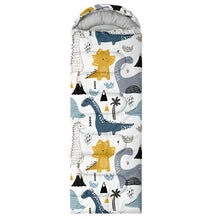 Load image into Gallery viewer, Dinosaur Camping Sleeping Bag Lightweight Warm Quilt