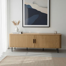 Load image into Gallery viewer, Florence 2 Door Entertainment Unit Oak