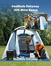 Load image into Gallery viewer, Inflatable SUV Tent with Pump 2.0, 30% More Space, Easy Set-up Car Tent for 6 Person Family Camping, Dual-Use for SUV or Ground Camping with 2 Awnings, Double Door, Fit for SUV Car Van