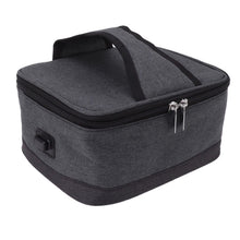 Load image into Gallery viewer, Portable Electric Lunch Box Food Heater USB Constant Heating Insulation Bag Heated Lunch Box Bag Light Gray