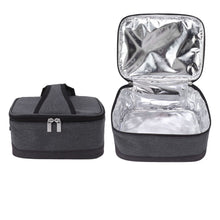 Load image into Gallery viewer, Portable Electric Lunch Box Food Heater USB Constant Heating Insulation Bag Heated Lunch Box Bag Light Gray