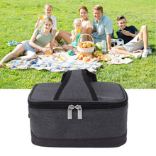 Load image into Gallery viewer, Portable Electric Lunch Box Food Heater USB Constant Heating Insulation Bag Heated Lunch Box Bag Light Gray