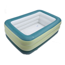 Load image into Gallery viewer, Inflatable Pool for Kids and Adults PVC Thickened 3 Layer Above Ground Blow Up Swimming Pool for Summer Water Party Backyard Garden Lawn 184L
