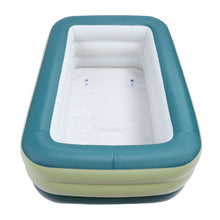 Load image into Gallery viewer, Inflatable Pool for Kids and Adults PVC Thickened 3 Layer Above Ground Blow Up Swimming Pool for Summer Water Party Backyard Garden Lawn 184L
