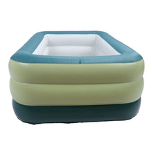 Load image into Gallery viewer, Inflatable Pool for Kids and Adults PVC Thickened 3 Layer Above Ground Blow Up Swimming Pool for Summer Water Party Backyard Garden Lawn 184L