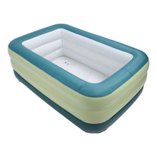 Load image into Gallery viewer, Inflatable Pool for Kids and Adults PVC Thickened 3 Layer Above Ground Blow Up Swimming Pool for Summer Water Party Backyard Garden Lawn 184L