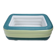 Load image into Gallery viewer, Inflatable Pool for Kids and Adults PVC Thickened 3 Layer Above Ground Blow Up Swimming Pool for Summer Water Party Backyard Garden Lawn 184L