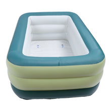 Load image into Gallery viewer, Inflatable Pool for Kids and Adults PVC Thickened 3 Layer Above Ground Blow Up Swimming Pool for Summer Water Party Backyard Garden Lawn 184L