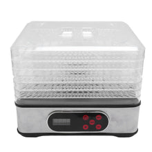 Load image into Gallery viewer, Food Dehydrator with Temperature Control and Timer Electric Drying Machine for Meat Herbs Beef Fruits Vegetables EU Plug 220V