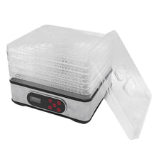 Load image into Gallery viewer, Food Dehydrator with Temperature Control and Timer Electric Drying Machine for Meat Herbs Beef Fruits Vegetables EU Plug 220V