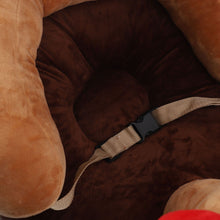 Load image into Gallery viewer, Baby Sitting Sofa Chair Comfortable Anti Rollover Portable Plush Infants Toddler Learning to Sit Chair with Light for Home Elk