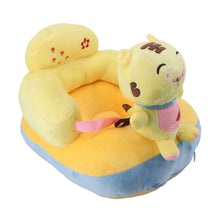 Load image into Gallery viewer, Baby Support Sofa Adjustable Angle Stable Electric Infant Sit Up Chair Floor Seat Plush Lounger for Household Tiger