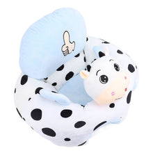 Load image into Gallery viewer, Infant Support Seat with Two Handles Comfortable Plush Cartoon Anti Slip Bottom Infant Learning Sitting Chair for Home