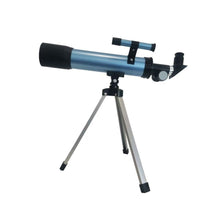 Load image into Gallery viewer, Telescope for Kids 8-12 Astronomical Telescope with Tripod for Beginner 50mm Aperture 400mm | Moon Bird Watching Educational Gift for Boys Girls Adults | 2 Eyepieces 20X-66X