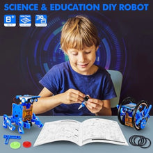 Load image into Gallery viewer, 13-in-1 Solar Power Robots Creation Toy,Educational Experiment DIY Robotics Kit,Science Toy Solar Powered Building Robotics Set Age 8-12 for Boys Girls Kids Teens to Build