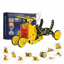 Load image into Gallery viewer, STEM Projects for Kids Ages 8-12,Solar Robot Science Building Kits,Birthday Gifts for 8 9 10 11 12-16 Year Old Boys Girls Teens,Robotics Powered by Sun or Battery(Not Include).