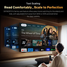 Load image into Gallery viewer, SKYWORTH 40" E5500H EyeCare Smart Google TV, 1080P FHD, HDR10 HLG, Find-My Remote, AI Picture Processing, Dolby Audio, Screen Casting, Bezel Less Design, Voice Control