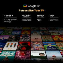 Load image into Gallery viewer, SKYWORTH 75X6600H QD-Mini LED 4K Smart TV, Matte Anti-Glare Display, 120Hz Turbo Mode, AI 4K Upscaling, AI Color Enhancement,Google TV, Dolby Atmos+Dolby Vision, 30W Speakers,HDMI2.1